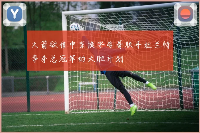 火箭欲借申京换字母哥联手杜兰特争夺总冠军的大胆计划